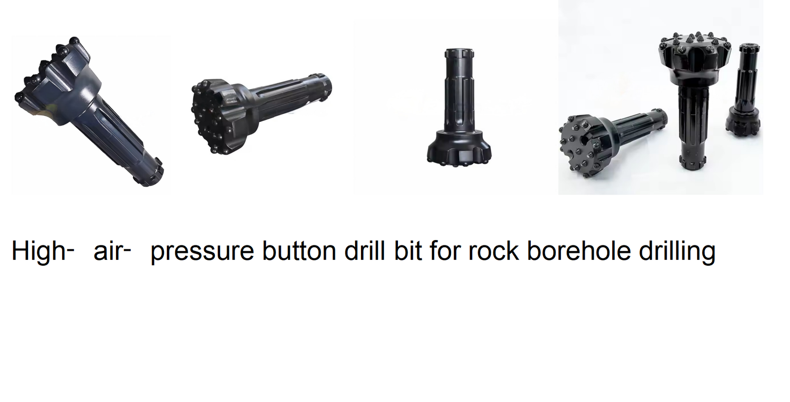 High‑definition schematic diagram of drill bit